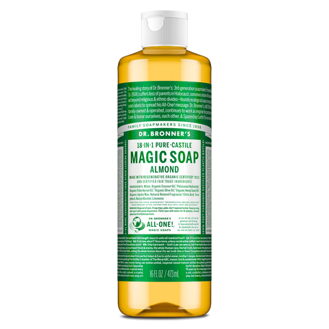 Almond - Pure-Castile Magic Soap