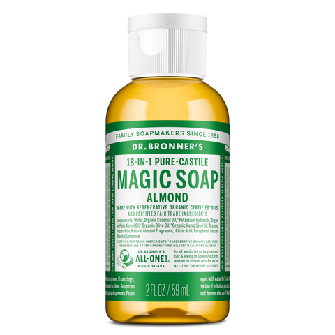 Almond - Pure-Castile Magic Soap