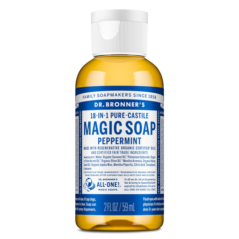 Peppermint - Pure-Castile Magic Soap