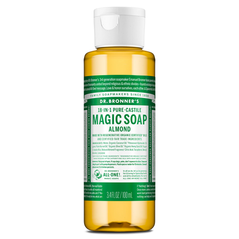 Almond - Pure-Castile Magic Soap