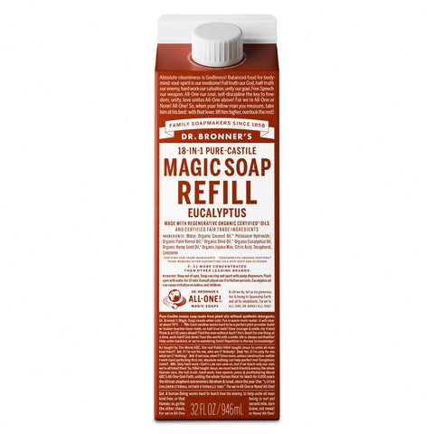 Eucalyptus - Pure-Castile Magic Soap Refill
